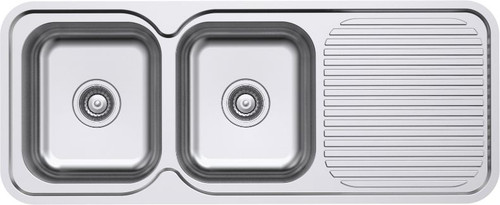 Classic Standard 1180 Double Bowl & Drainer NTH [254006]