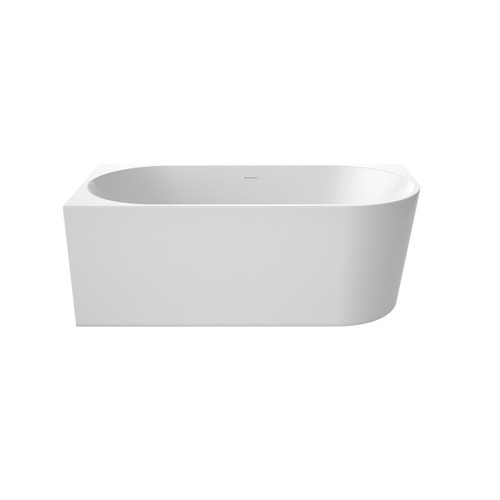 URBANE II 1500 Left Hand Corner Back to Wall Bath with Overflow [300064]