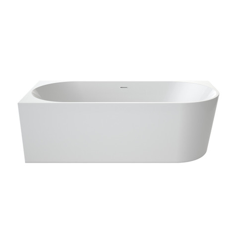 URBANE II 1700 Left Hand Corner Back to Wall Bath with Overflow [300069]