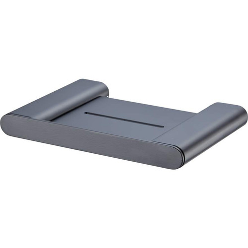 Madrid Soap Holder w/Shelf Matte Black [158752]