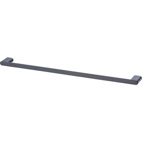 Madrid Towel Rail Single 650mm Matte Black [158754]