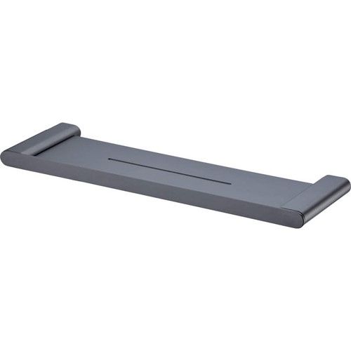 Madrid Metal Shelf 420mm Matte Black [158758]