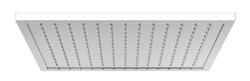 Vivid Slimline Flush Mount Ceiling Shower Rose Square 300mm 3Star Chrome [158848]