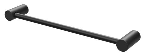 Vivid Slimline Hand Towel Rail 350mm Matte Black [158878]