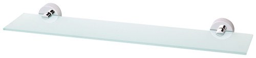 Vivid Glass Shelf Chrome [158893]