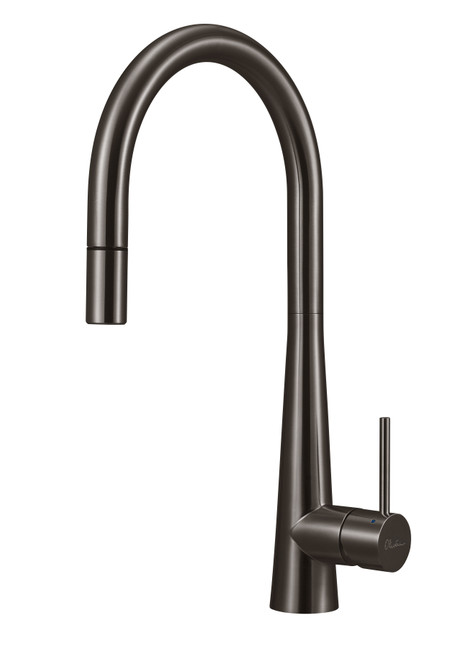 Essente Gooseneck Pull-Out Mixer Gunmetal [299965]