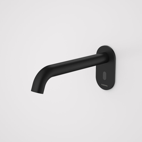 Liano II Sensor 210mm Wall Outlet Matte Black Lead Free [300536]