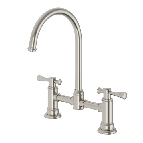 Cromford Exposed Sink Set 4Star Brushed Nickel Lead Free [300604]