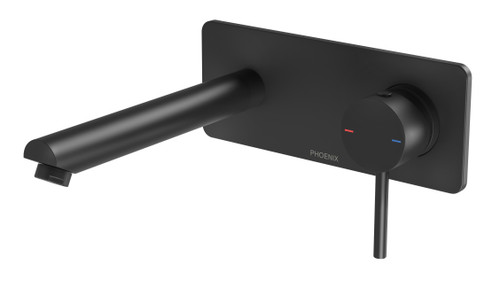 Pina Wall Basin / Bath Mixer Set (Trim Kit Only) Matte Black Lead Free [300579]