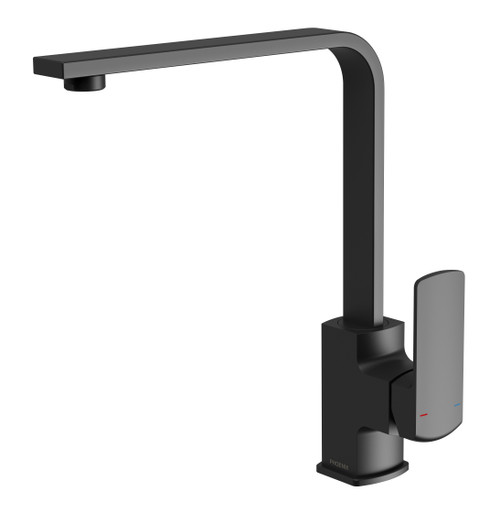 Teva Sink Mixer 200mm Squareline Matte Black [301697]