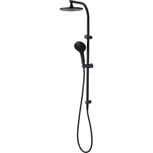 Rome Dual Shower Set Matte Black 3Star [158907]