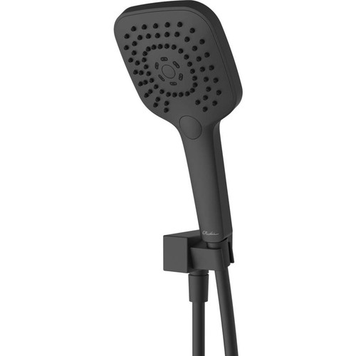 Monaco Hand Shower w/Bracket Matte Black 3Star [158911]