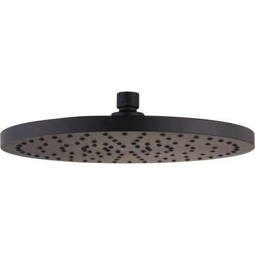 Rome Round Matte Black Shower Rose 3Star [158927]