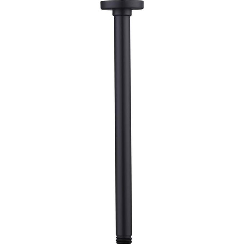 Rome Ceiling Mounted Shower Arm 300mm Matte Black [158931]