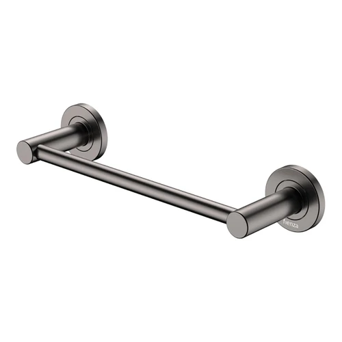 Kaya Single Hand Towel Rail 300mm Gun Metal [301652]