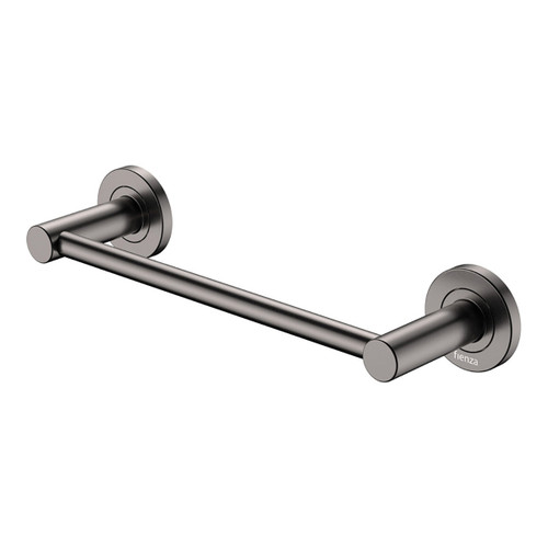 Kaya Single Hand Towel Rail 300mm Gun Metal [301652]