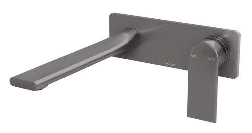 Teel SwitchMix Shower / Bath Diverter Mixer Fit-Off Kit Brushed Carbon [296156]