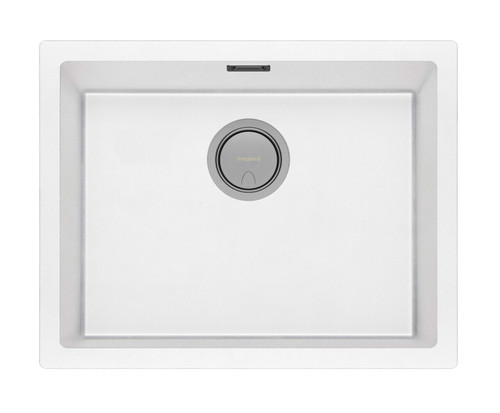 5000 Series Large Single Bowl Sink Matte White [303195]
