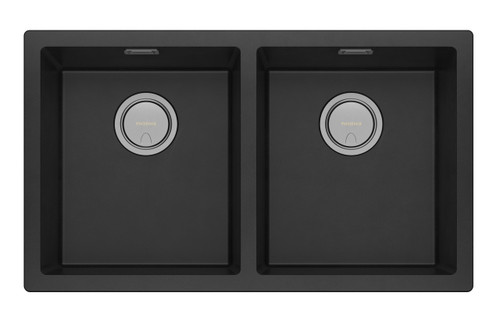 5000 Series Double Bowl Sink Matte Black [303216]