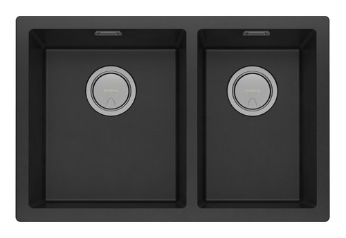 5000 Series 1 and 3/4 LH Bowl Sink Matte Black [303173]