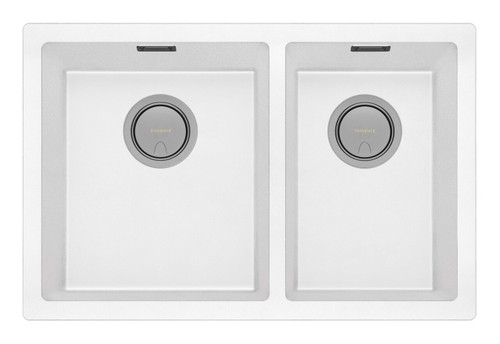 5000 Series 1 and 3/4 LH Bowl Sink Matte White [303157]