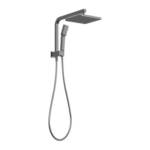 Lexi Compact Twin Shower Brushed Carbon [303107]