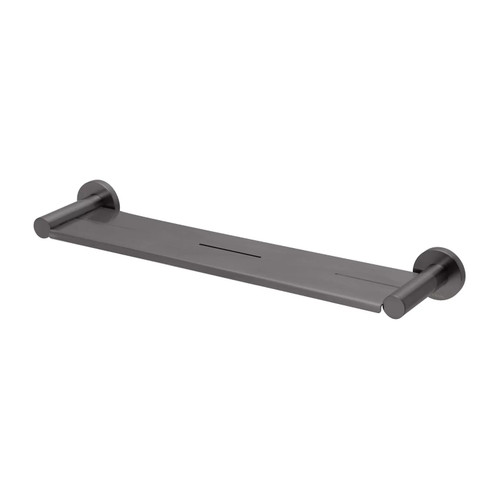 Radii Metal Shelf Round Plate Brushed Carbon [303179]