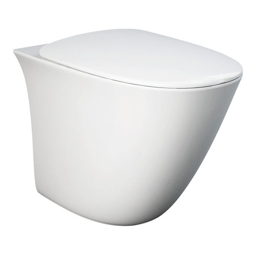 RAK Sensation Wall-Faced Toilet Suite Pan + Seat + R&T In-Wall Cistern P-Trap Alpine White [304205]