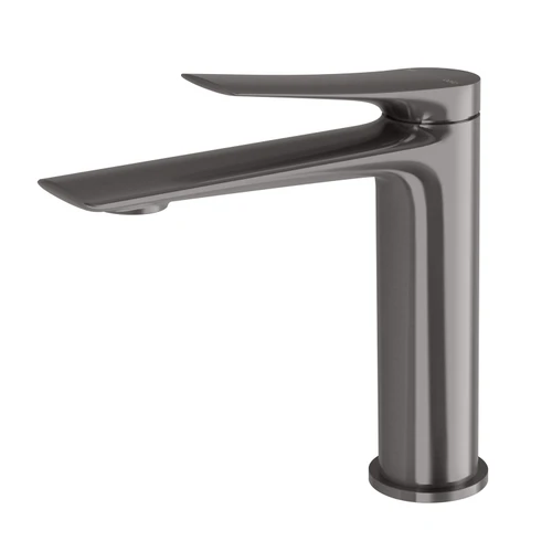 Kusabi Basin Mixer Brushed Carbon [305040]