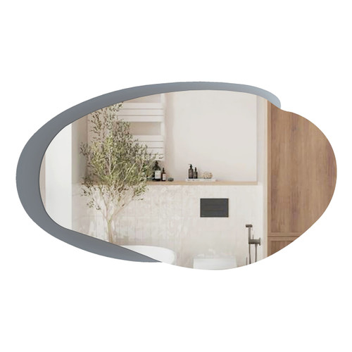 Evanston LED Mirror with Matte Grey Acrylic Edge 1100*646mm [305220]
