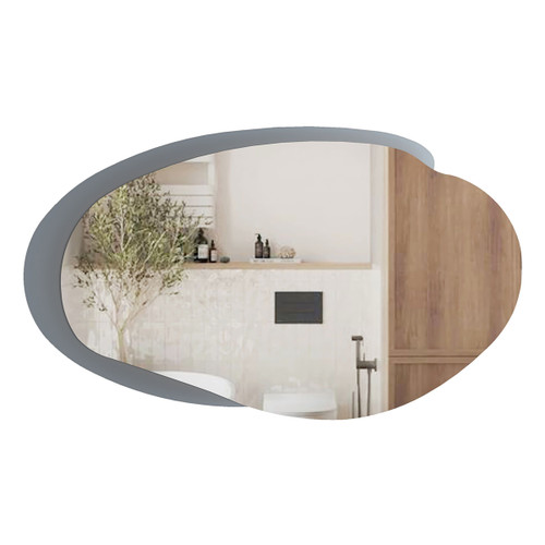 Evanston LED Mirror with Matte Grey Acrylic Edge 1300*763mm [305216]
