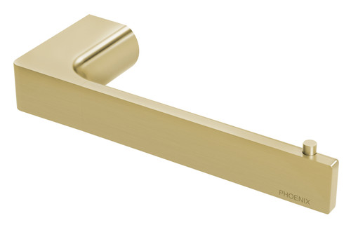 Gloss Toilet Roll Holder Brushed Gold [180086]