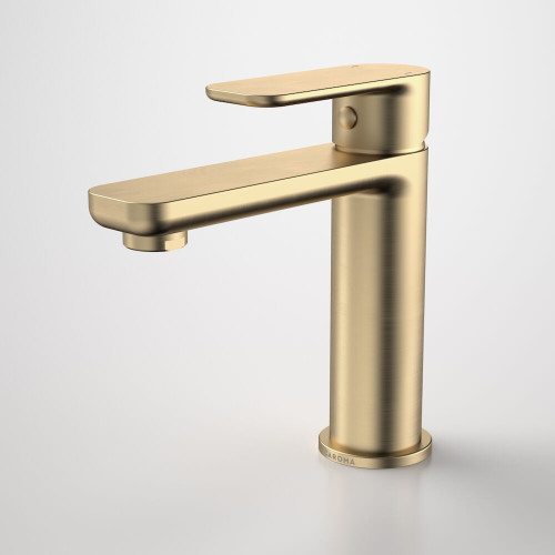 Luna Basin Mixer Brushed Brass 6Star [298088]