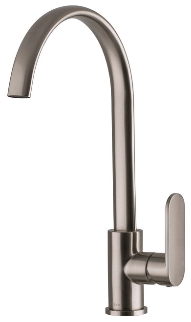 Saffron Sink Mixer 6Star Brushed Nickel Lead Free [301723]