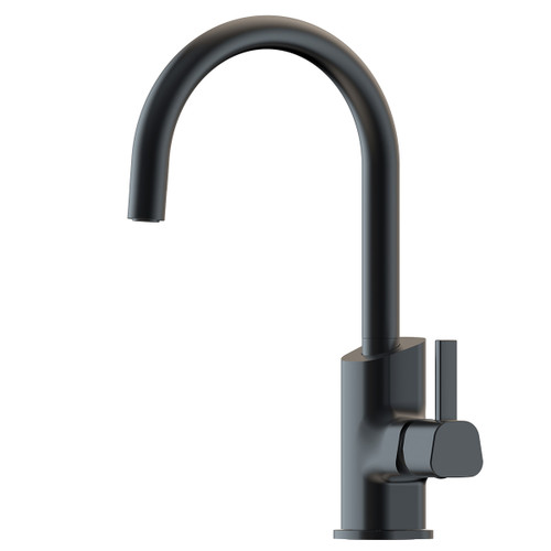 X-Class Xpressfit Top Mount Kitchen Mixer Gooseneck Matte Black [192326]
