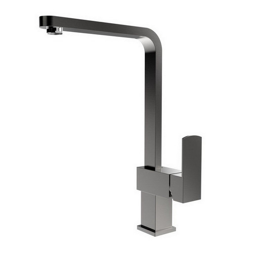 Xec Xpressfit Sink Mixer Stainless Steel 4Star Linear Surface Gunmetal [192331]