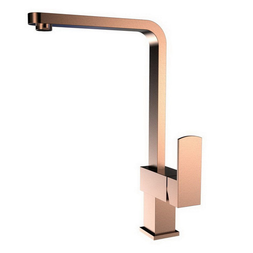 Xec Xpressfit Sink Mixer Stainless Steel 4Star Linear Surface Rose Gold [192332]