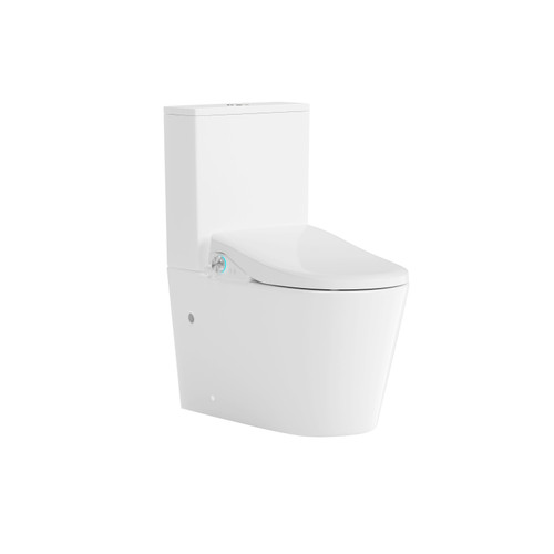 Catania Standard Bidet Seat with Luna Rimless Toilet [304954]