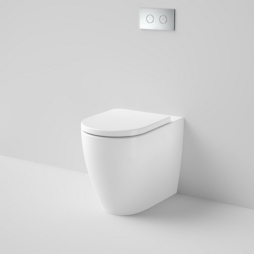 Urbane II Cleanflush Invisi Series II Wall Faced Toilet Suite w/ Soft Close Seat White 4Star [195978]