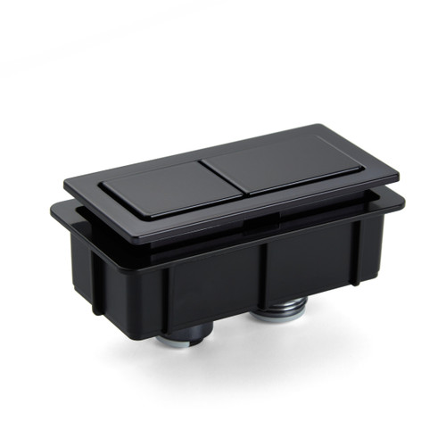 Back to Wall Toilet Button (Only) Matte Black [305949]