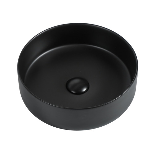 Beta Above Counter Basin Matte Black [305900]