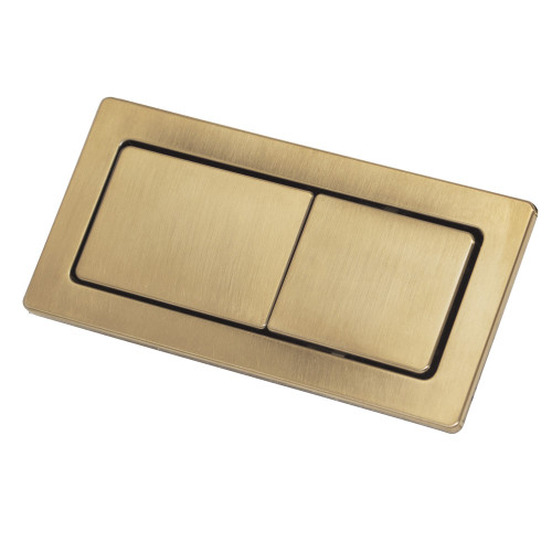 Back-to-Wall Toilet Flush Buttons Urban Brass [306035]