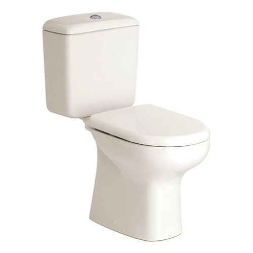 RAK Liwa Close Coupled Suite P Trap Soft Close Seat Ivory 4Star [168782]