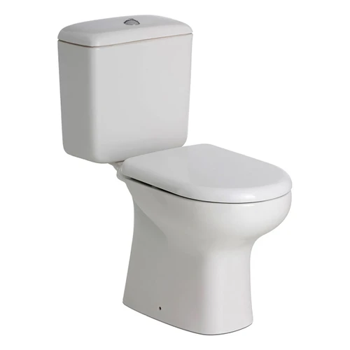 RAK Liwa Close Coupled Suite S Trap 140mm Soft Close Seat White 4Star [168787]