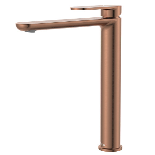 Empire Slim Cold Start Tall Basin Mixer, Brushed Copper [306258]