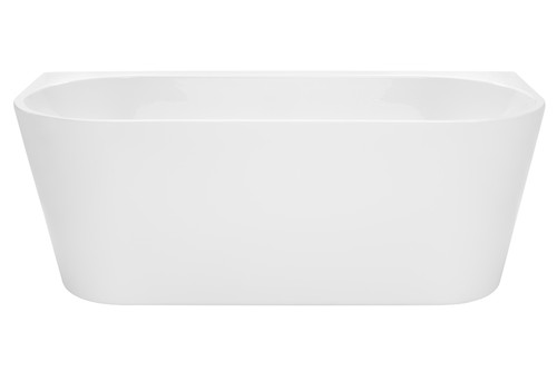 Alegra 1500 Back-to-Wall Freestanding Bath White [306338]