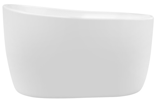 Cosmo 1300 Freestanding Bath with Integrated Overflow White [306356]