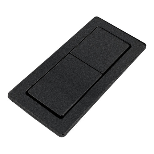 Flush Buttons Suit Back-to-Wall Matte Black [169173]