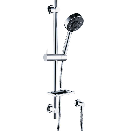 Stella Rail Shower with Soap Dish Chrome [307758]