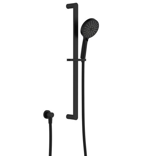 Empire Slim Rail Shower Matte Black [307784]